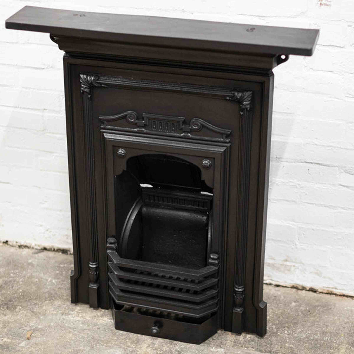 Antique Cast Iron Combination Fireplace | The Architectural Forum