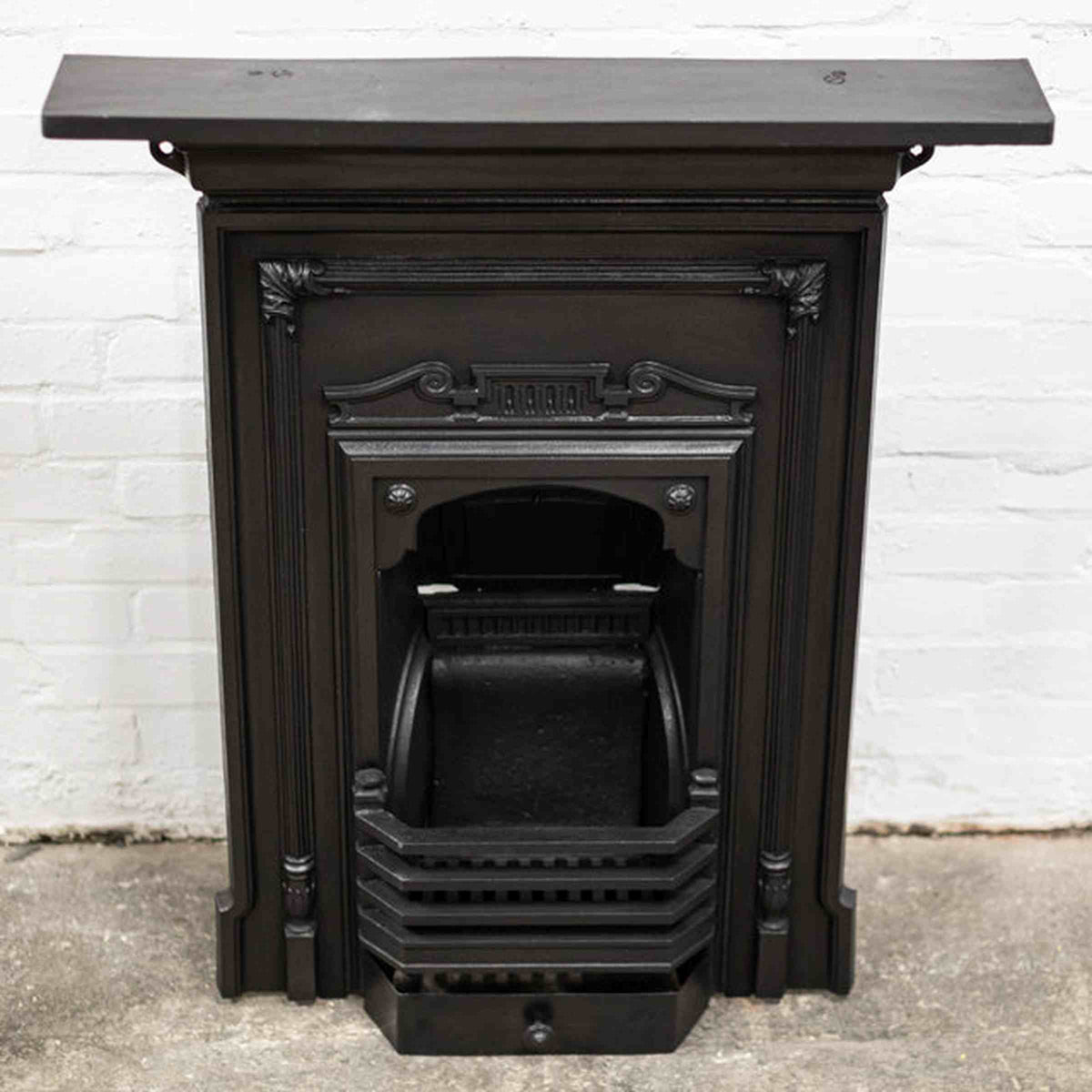 Antique Cast Iron Combination Fireplace | The Architectural Forum