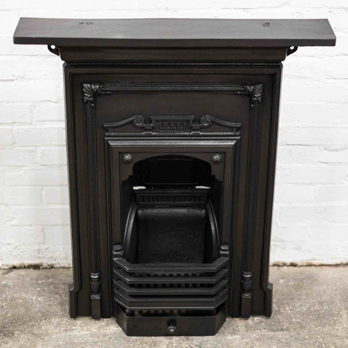 Antique Cast Iron Combination Fireplace | The Architectural Forum