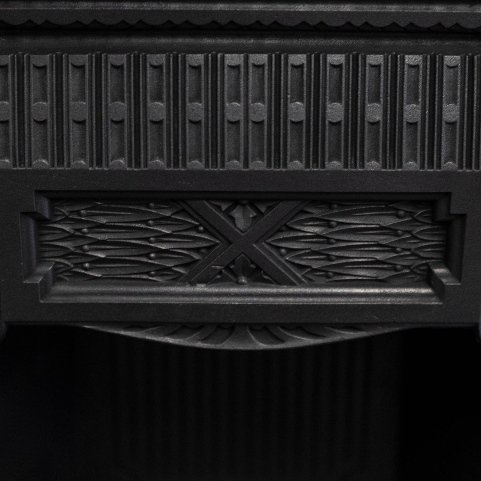 Antique Cast Iron Combination Fireplace | The Architectural Forum