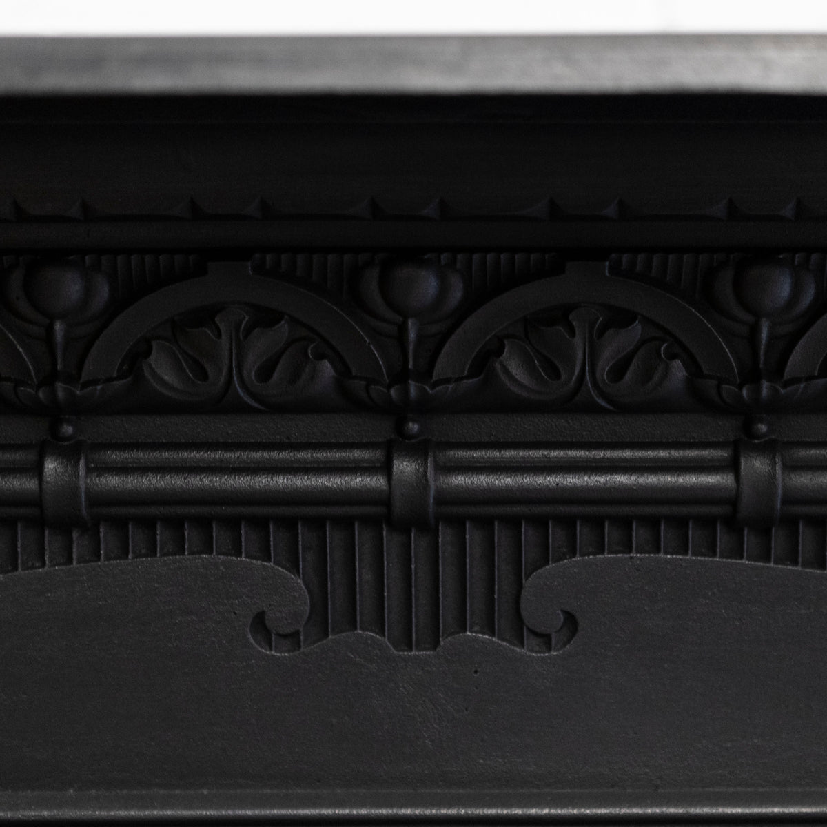 Antique Cast Iron Combination Fireplace | The Architectural Forum