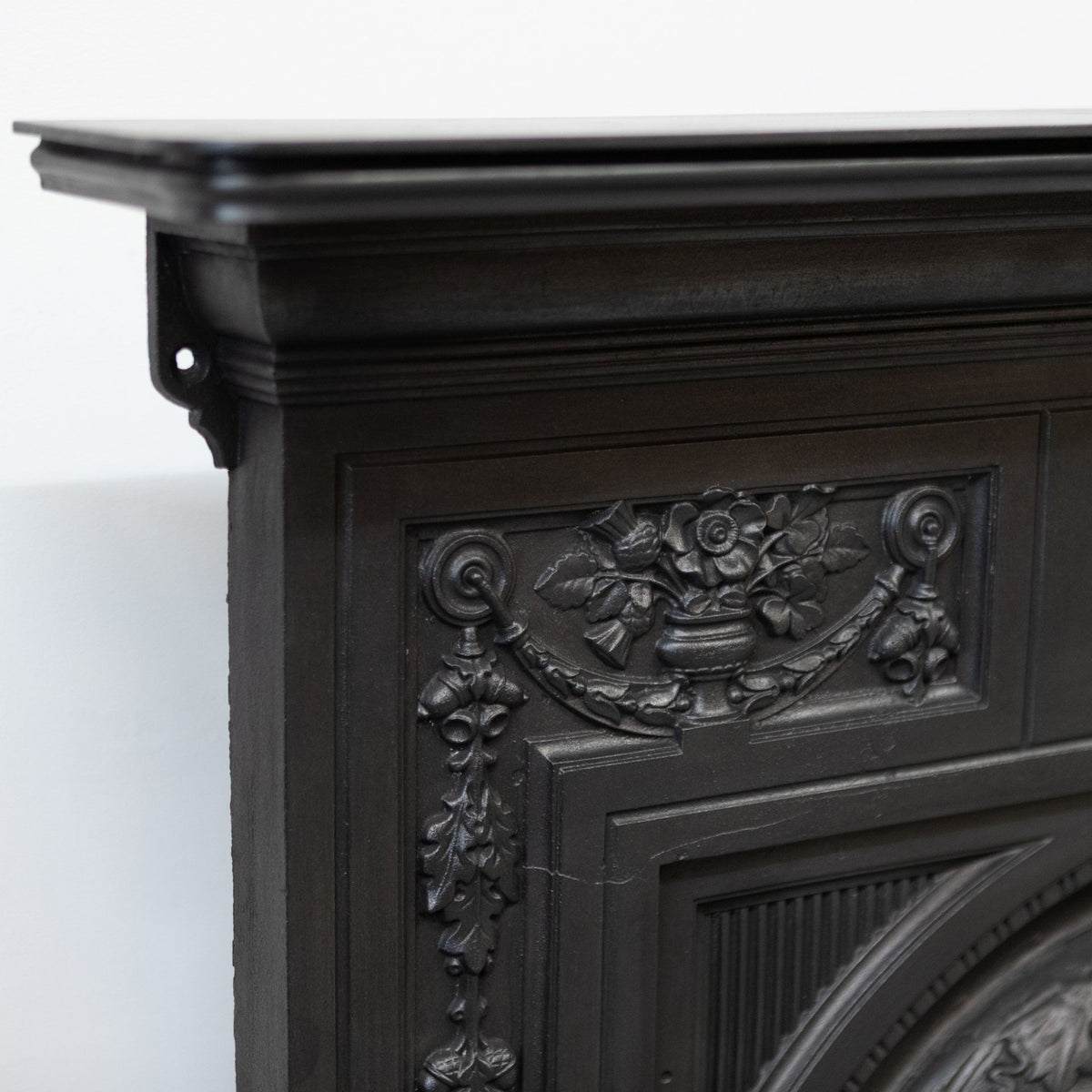 Antique Victorian Cast Iron Combination Fireplace | The Architectural Forum