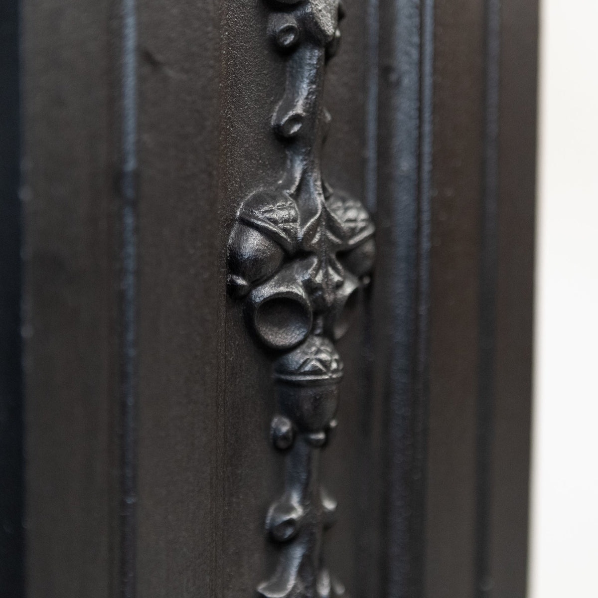 Antique Victorian Cast Iron Combination Fireplace
