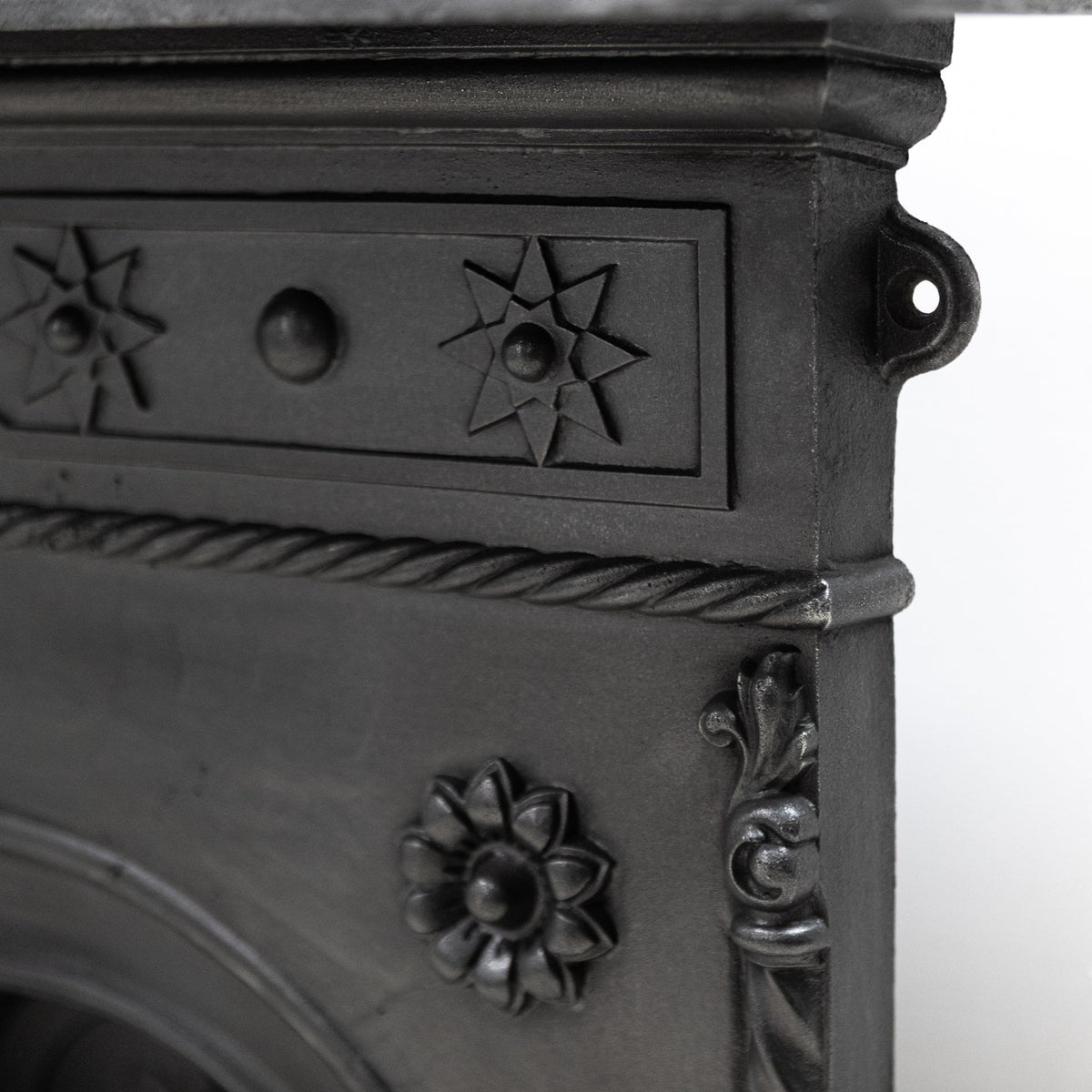 Antique Early Victorian Cast Iron Combination Fireplace | The Architectural Forum