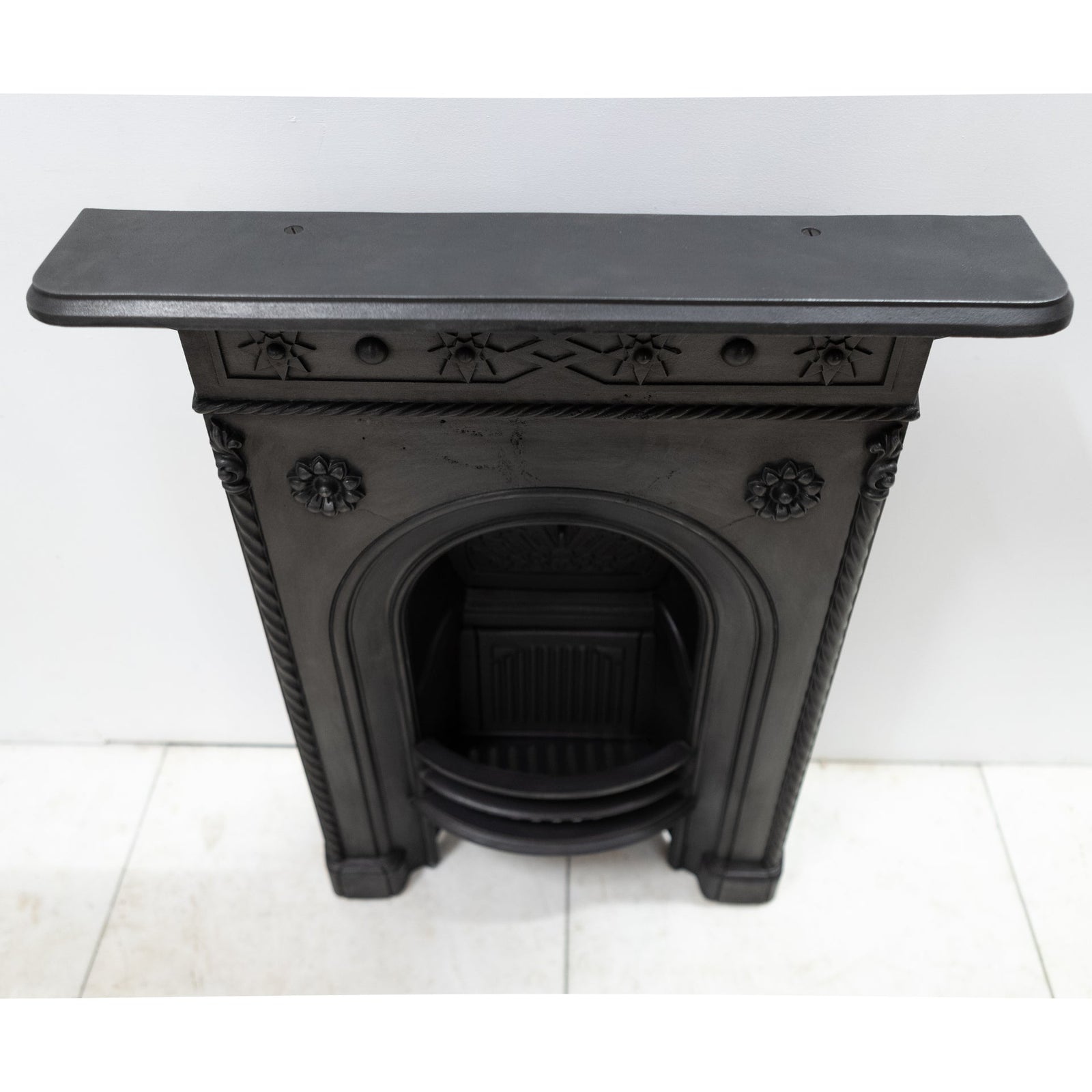 Antique Early Victorian Cast Iron Combination Fireplace | The Architectural Forum