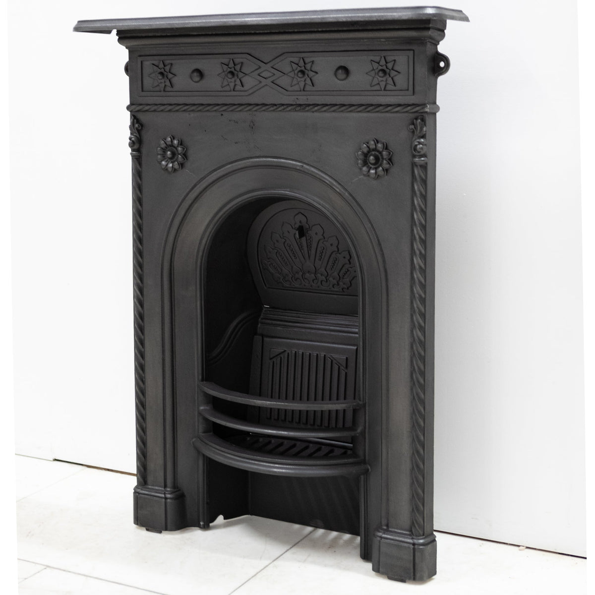 Antique Early Victorian Cast Iron Combination Fireplace | The Architectural Forum