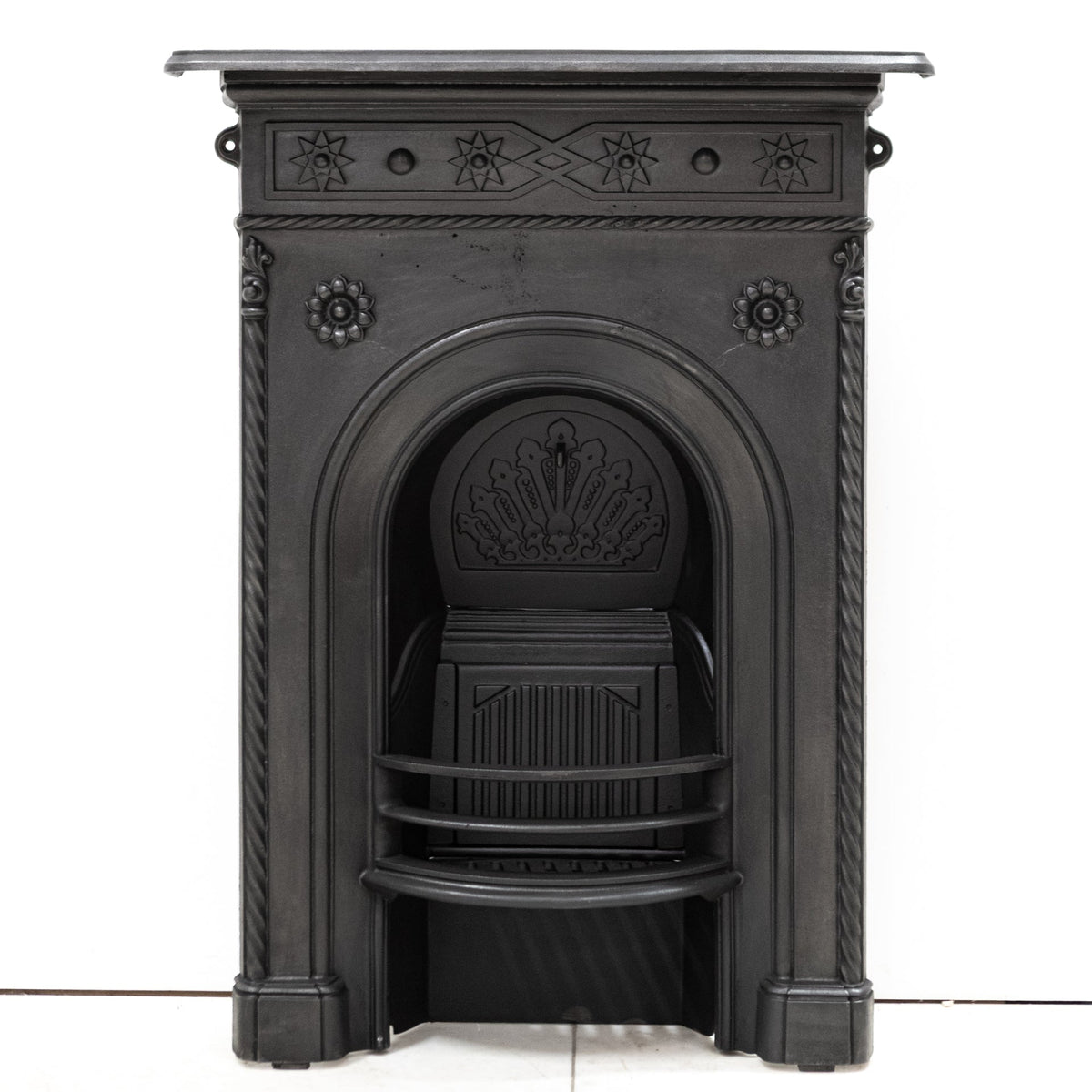 Antique Early Victorian Cast Iron Combination Fireplace | The Architectural Forum