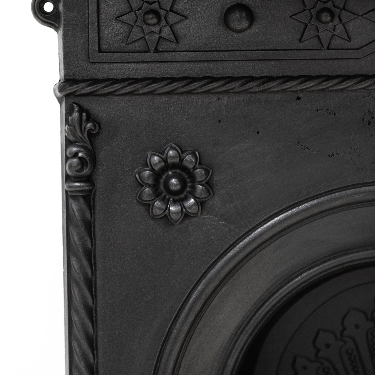 Antique Early Victorian Cast Iron Combination Fireplace | The Architectural Forum