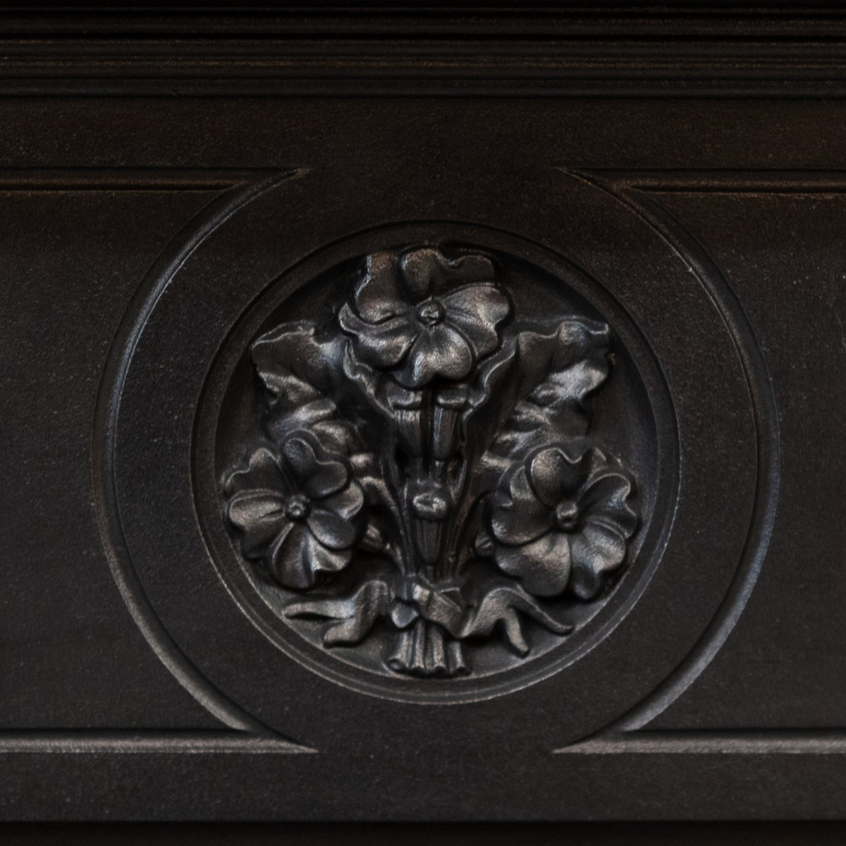 Antique Victorian Cast Iron Combination Fireplace | The Architectural Forum