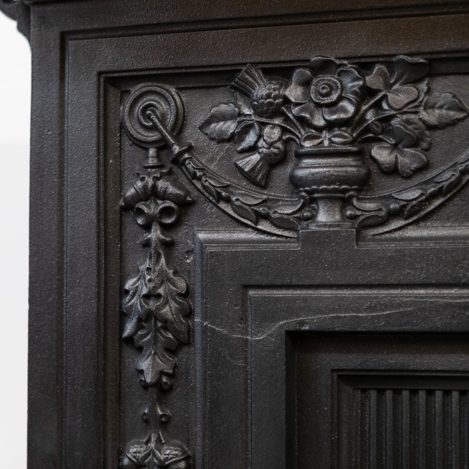 Antique Victorian Cast Iron Combination Fireplace | The Architectural Forum