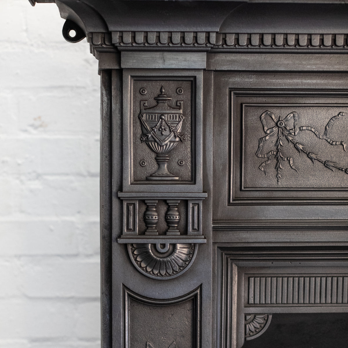 Antique Cast Iron Combination Fireplace | The Architectural Forum
