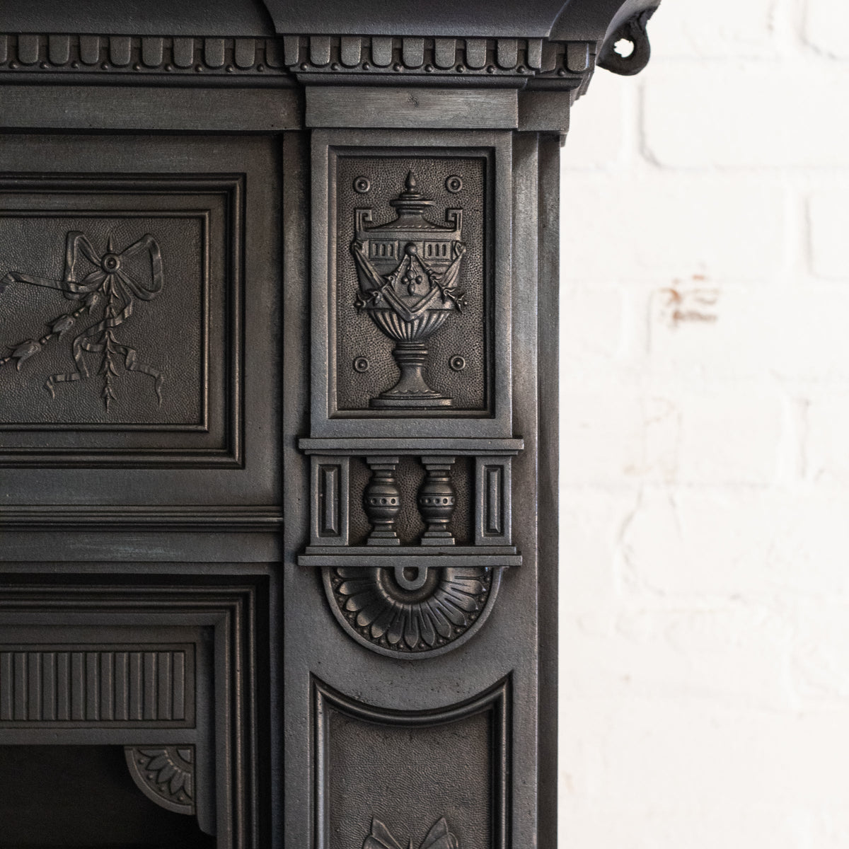 Antique Cast Iron Combination Fireplace | The Architectural Forum