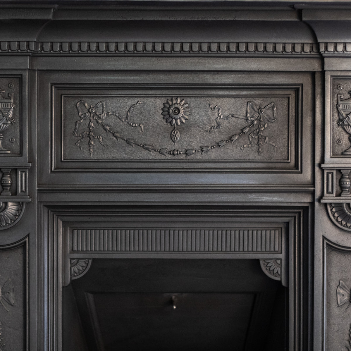Antique Cast Iron Combination Fireplace | The Architectural Forum