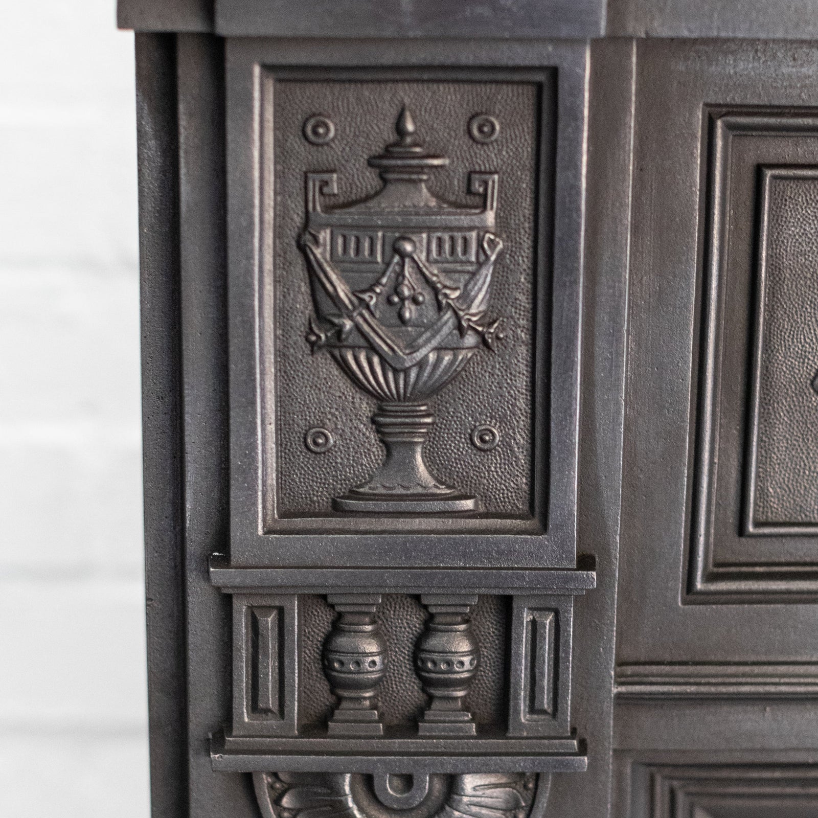 Antique Cast Iron Combination Fireplace | The Architectural Forum