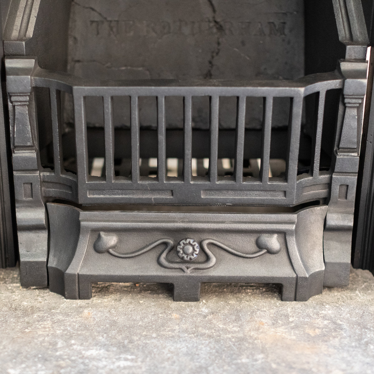 Antique Cast Iron Combination Fireplace | The Architectural Forum