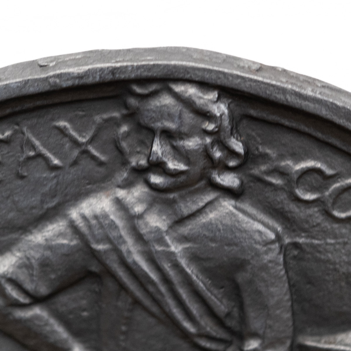 Reclaimed Carron Foundry Cast Iron Fireback (2 Available) | The Architectural Forum