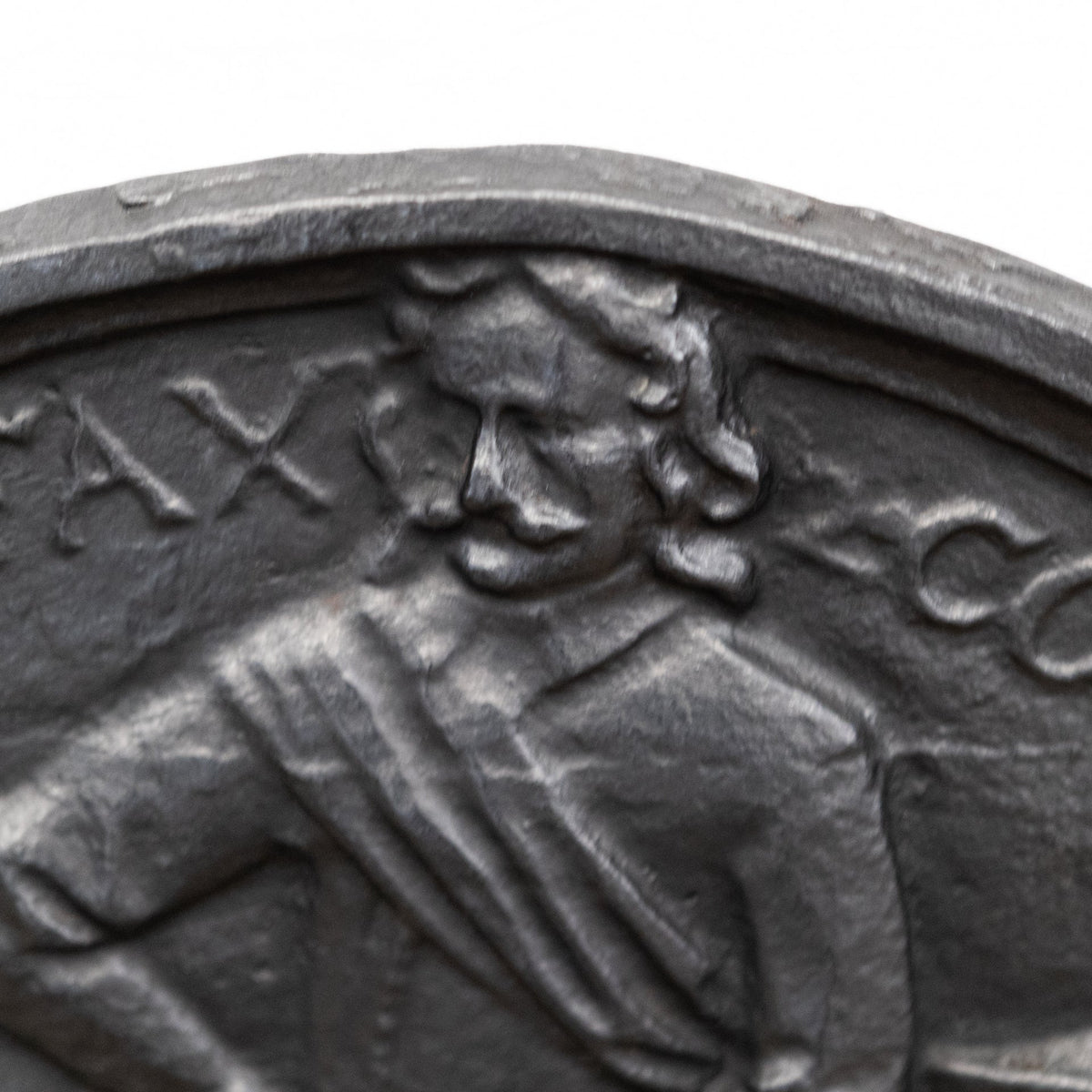 Reclaimed Carron Foundry Cast Iron Fireback (2 Available) | The Architectural Forum