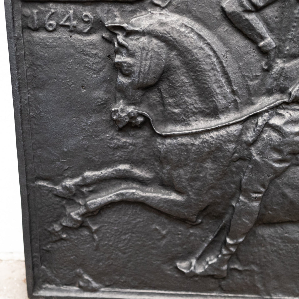 Reclaimed Carron Foundry Cast Iron Fireback (2 Available) | The Architectural Forum
