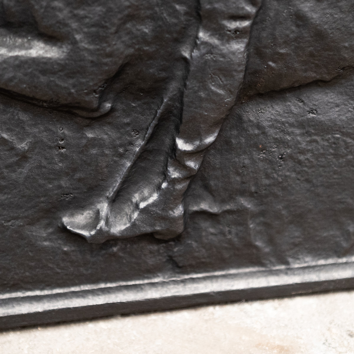 Reclaimed Carron Foundry Cast Iron Fireback (2 Available) | The Architectural Forum