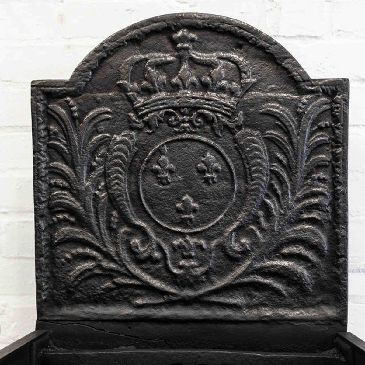 Antique Cast Iron Fire Basket | The Architectural Forum