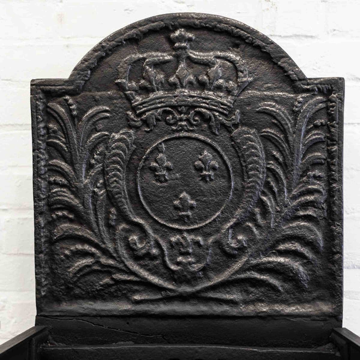 Antique Cast Iron Fire Basket | The Architectural Forum
