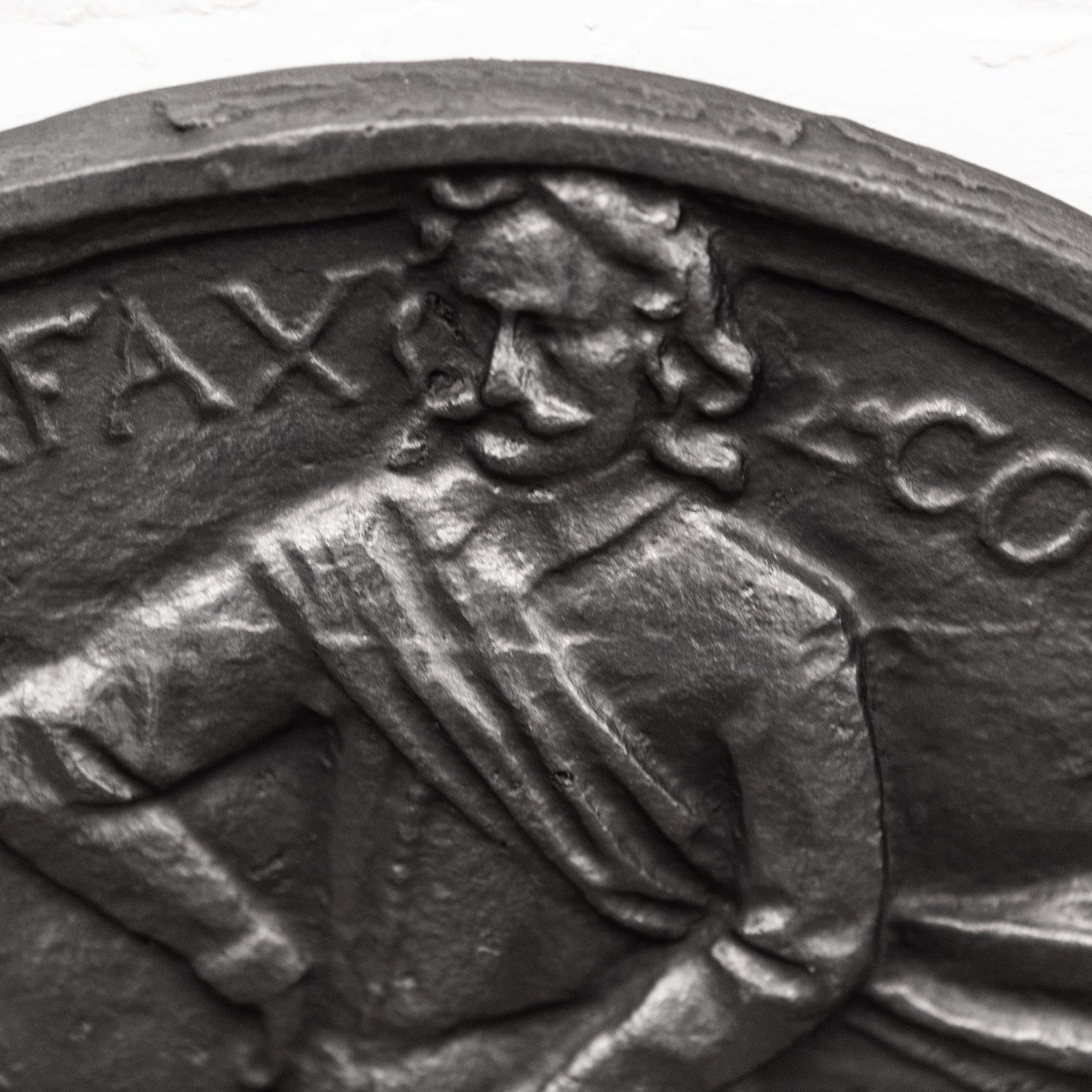 Reclaimed Carron Foundry Cast Iron Fireback (2 Available) | The Architectural Forum