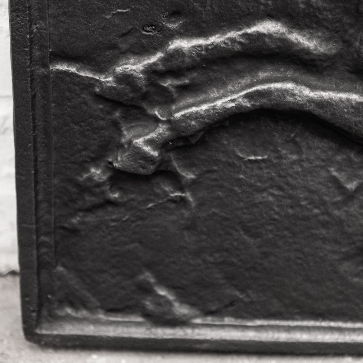 Reclaimed Carron Foundry Cast Iron Fireback (2 Available) | The Architectural Forum