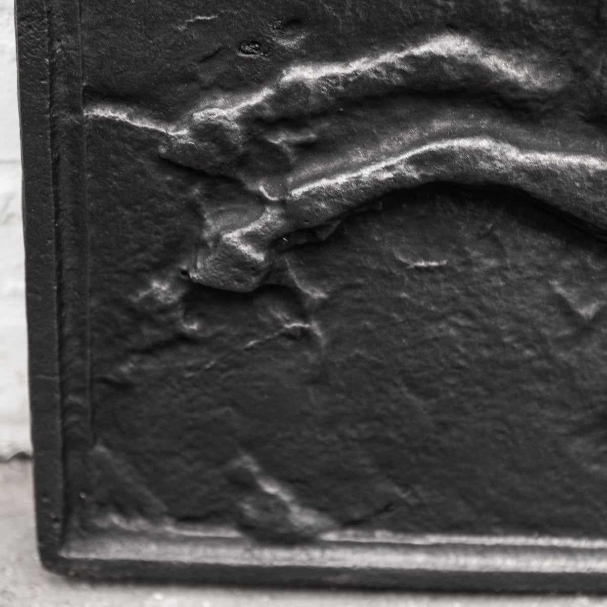 Reclaimed Carron Foundry Cast Iron Fireback (2 Available) | The Architectural Forum