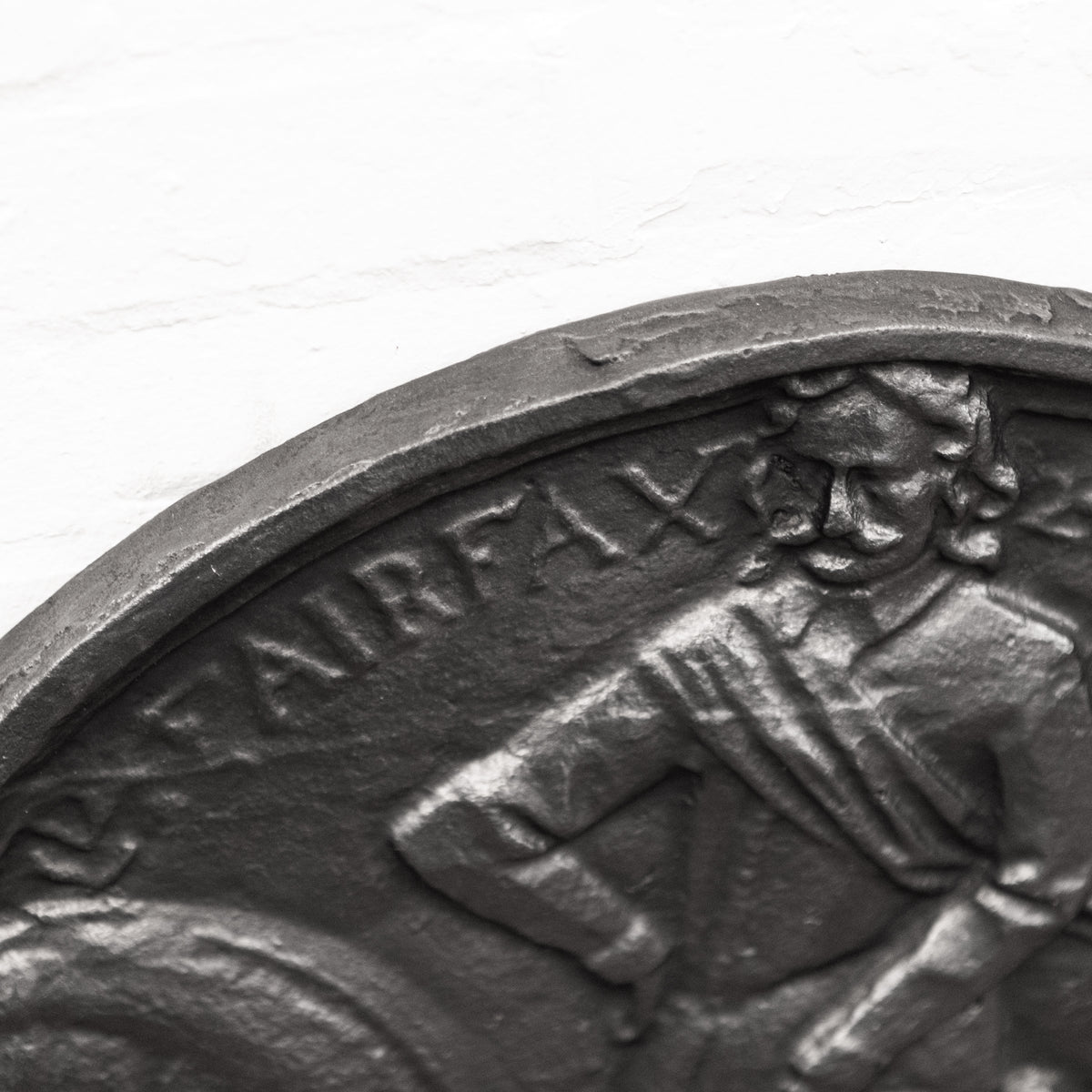 Reclaimed Carron Foundry Cast Iron Fireback (2 Available) | The Architectural Forum