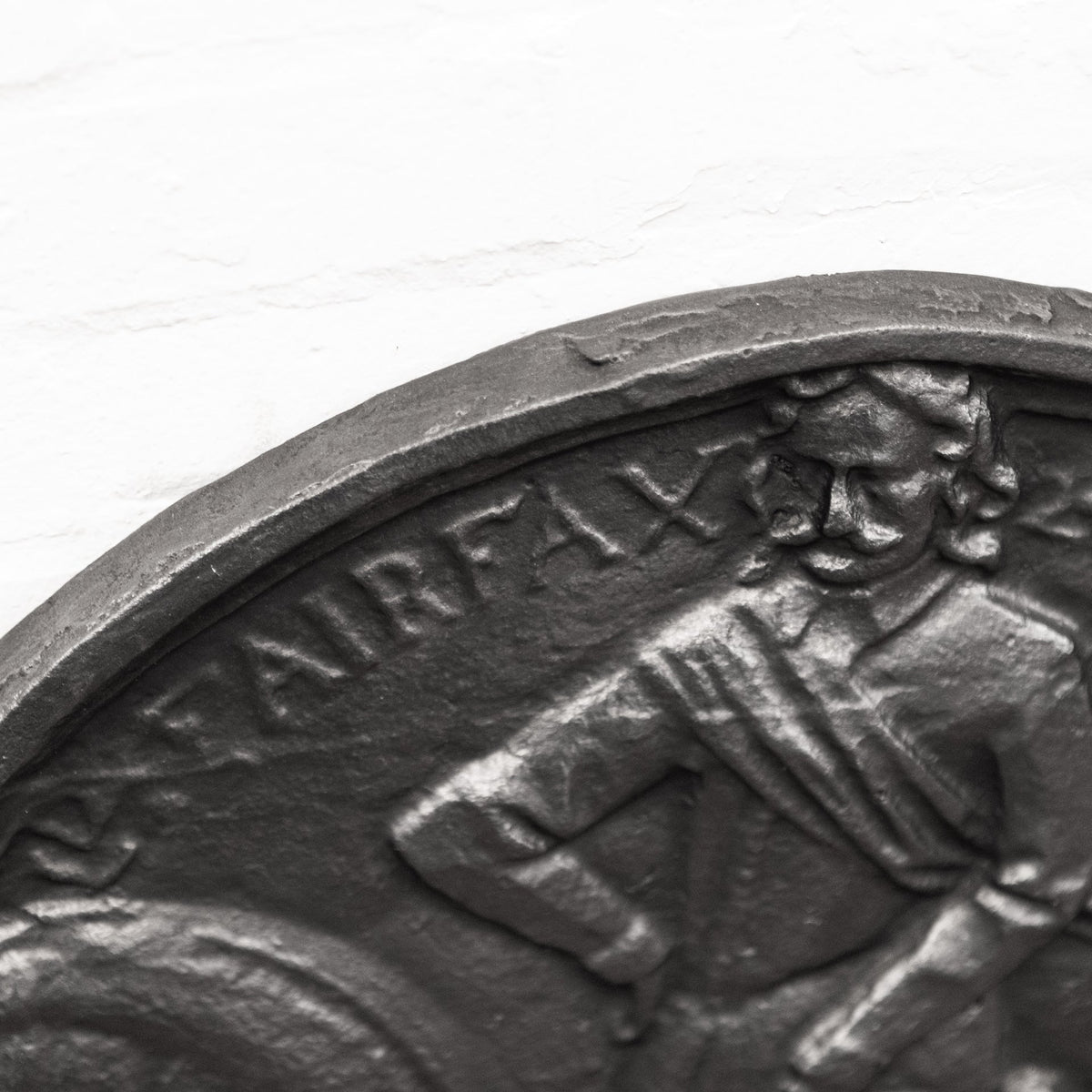 Reclaimed Carron Foundry Cast Iron Fireback (2 Available) | The Architectural Forum