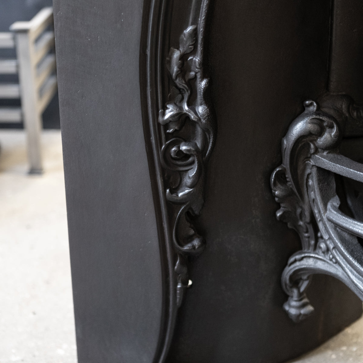 Grand Ornate Victorian Style Cast Iron Insert | The Architectural Forum