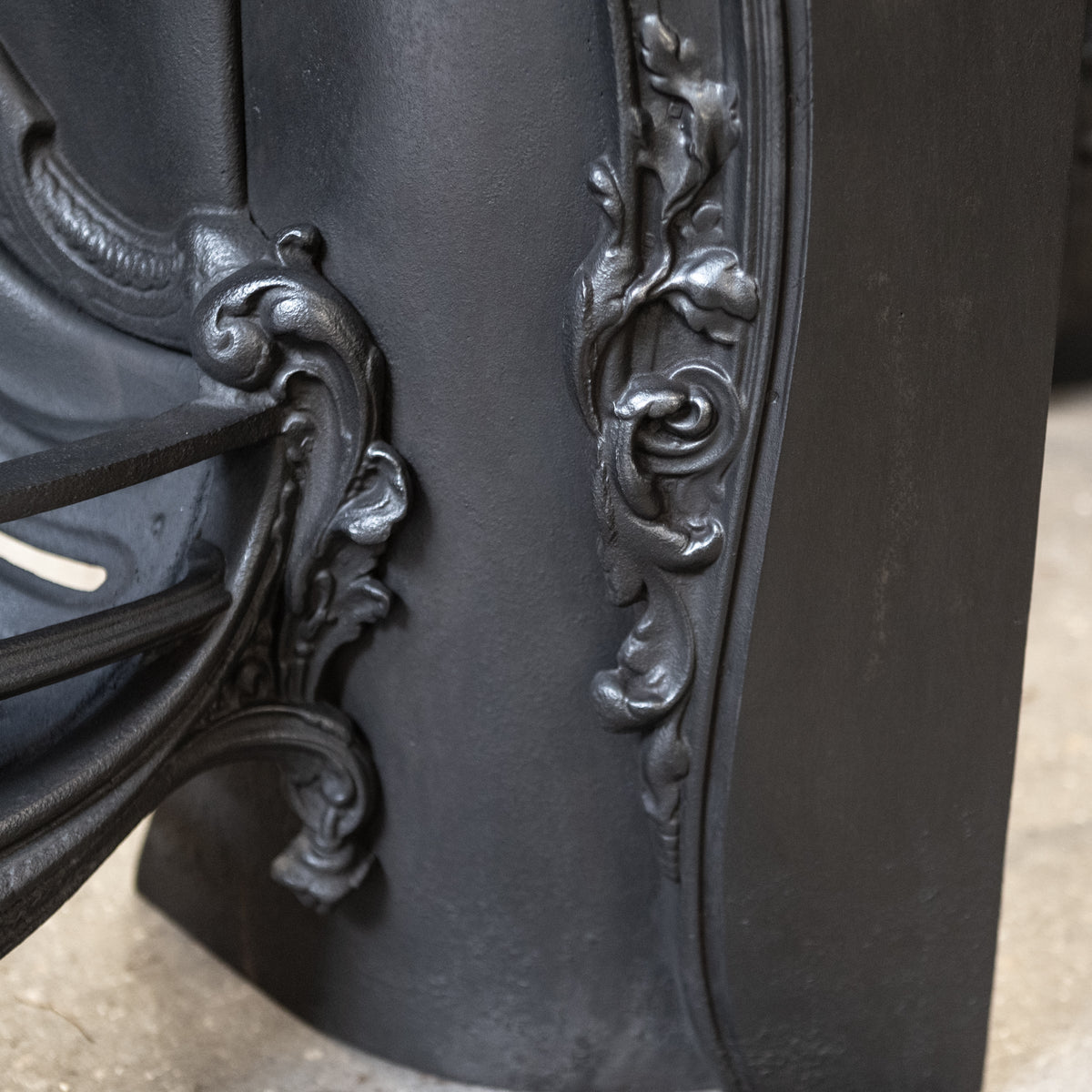 Grand Ornate Victorian Style Cast Iron Insert | The Architectural Forum