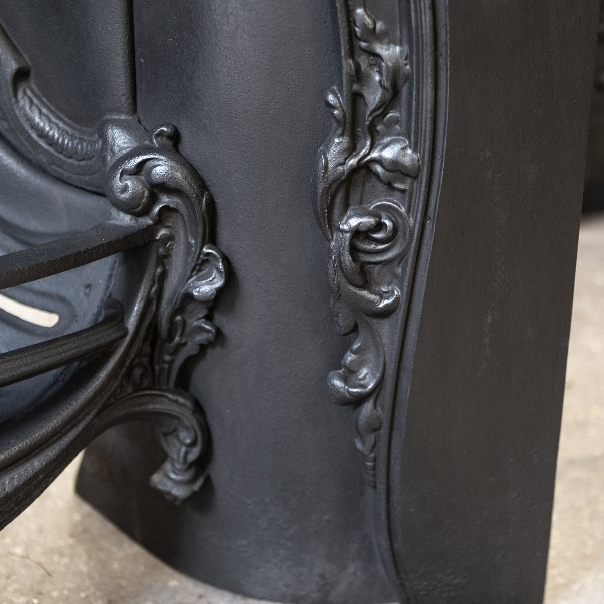 Grand Ornate Victorian Style Cast Iron Insert | The Architectural Forum