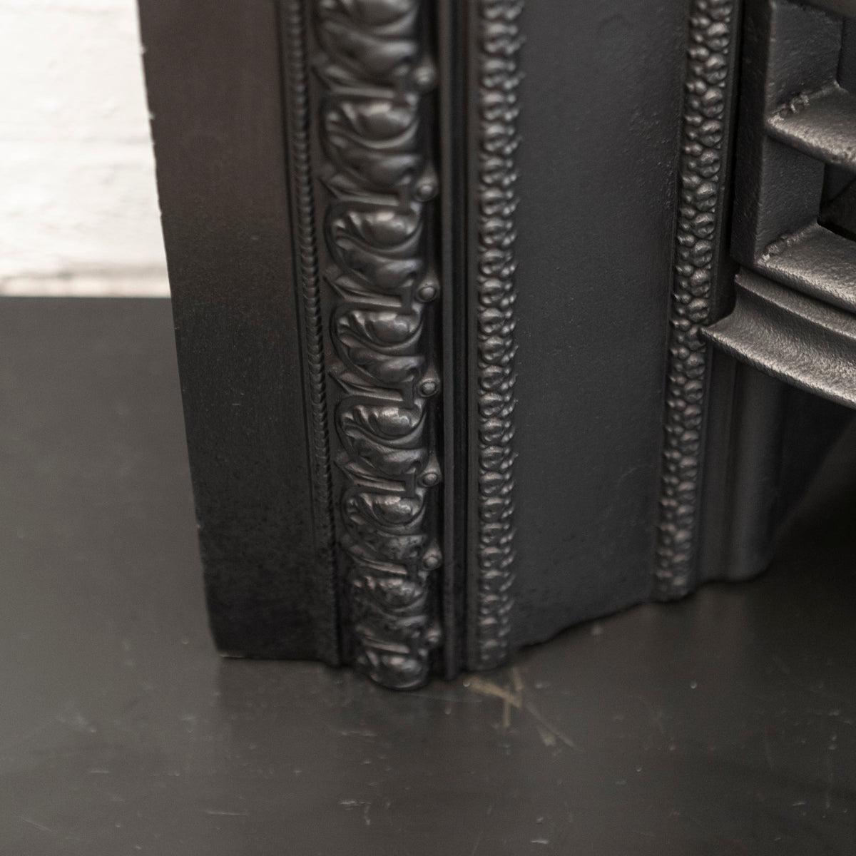 Antique Cast Iron Arched Fireplace Insert | The Architectural Forum