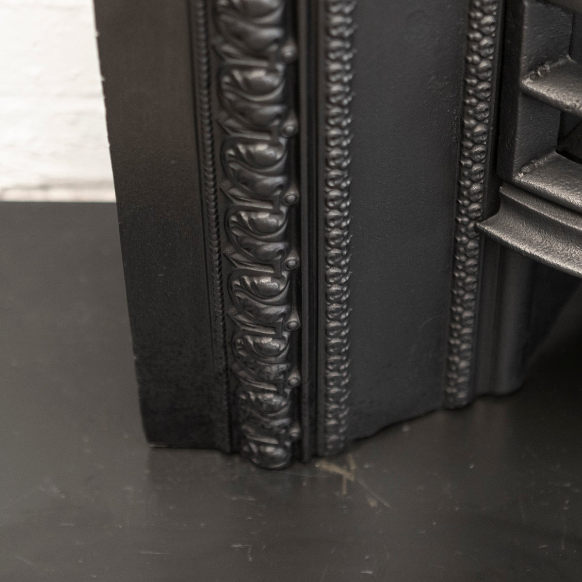 Antique Cast Iron Arched Fireplace Insert | The Architectural Forum