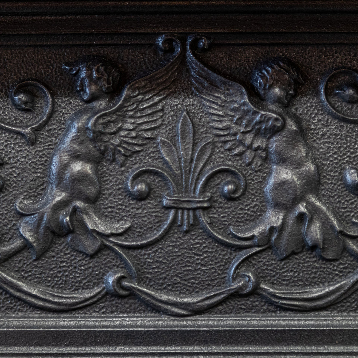 Antique Victorian Fireplace Insert with Original Tiles | The Architectural Forum