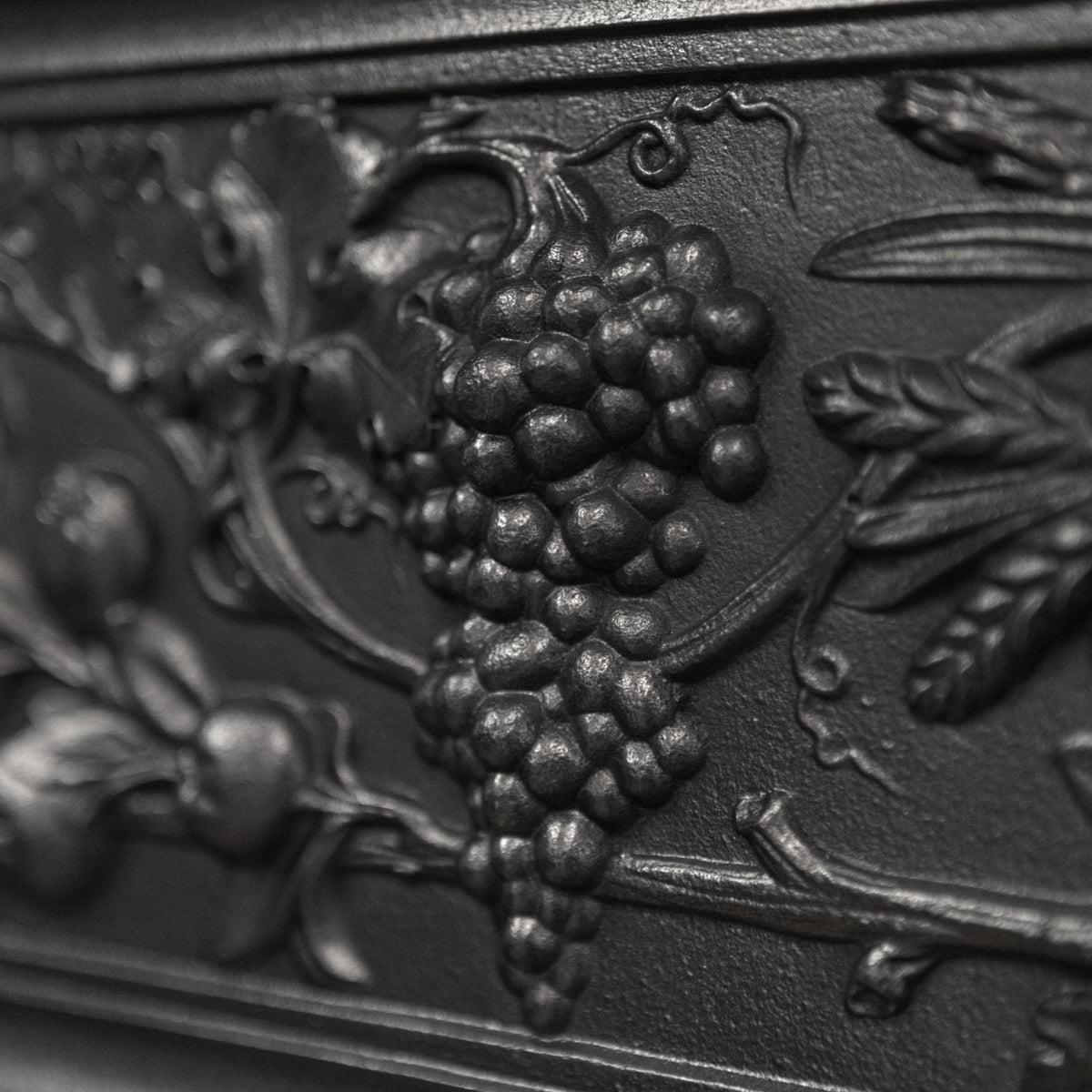 Antique Peace and Plenty Cast Iron Fireplace Surround | The Architectural Forum