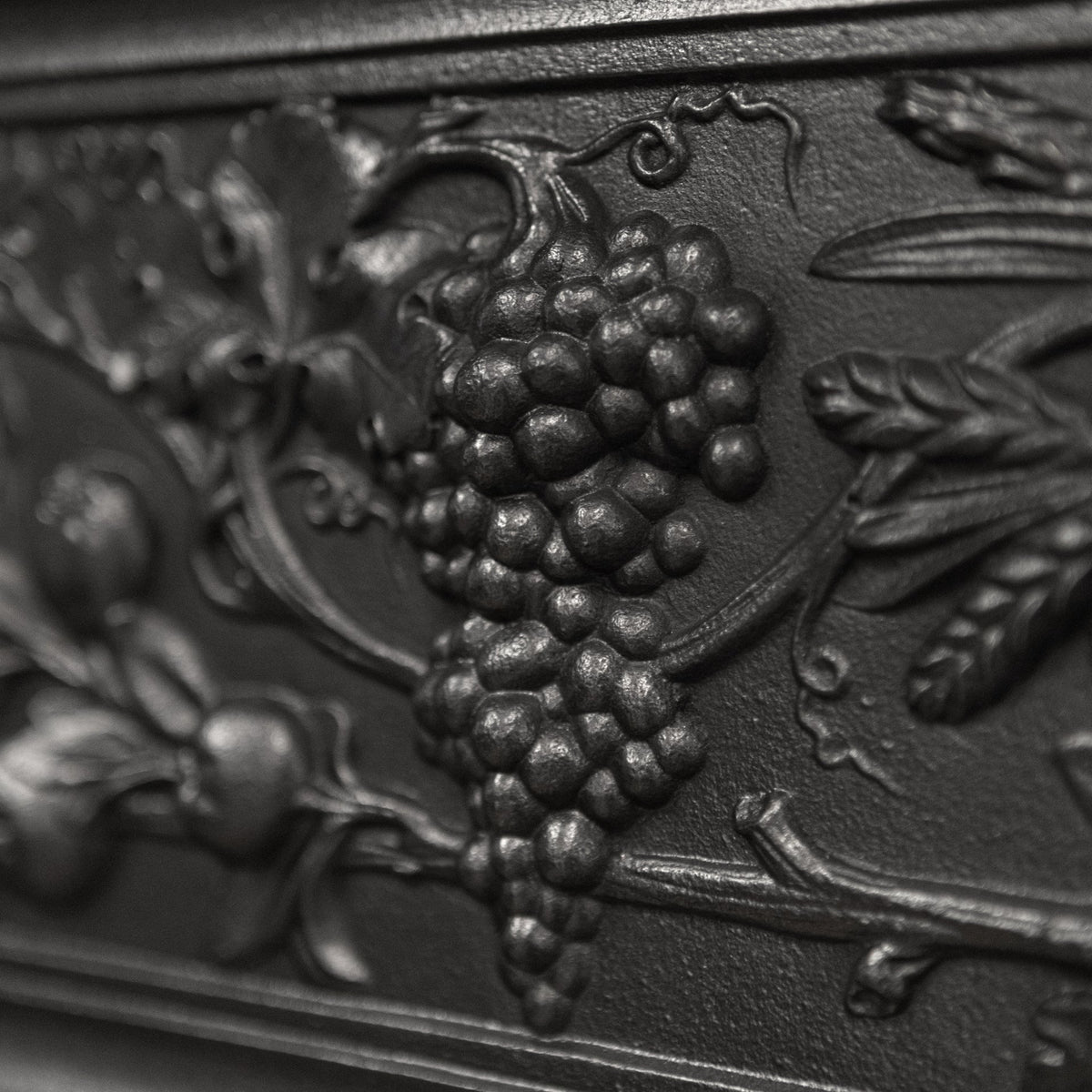 Antique Peace and Plenty Cast Iron Fireplace Surround | The Architectural Forum