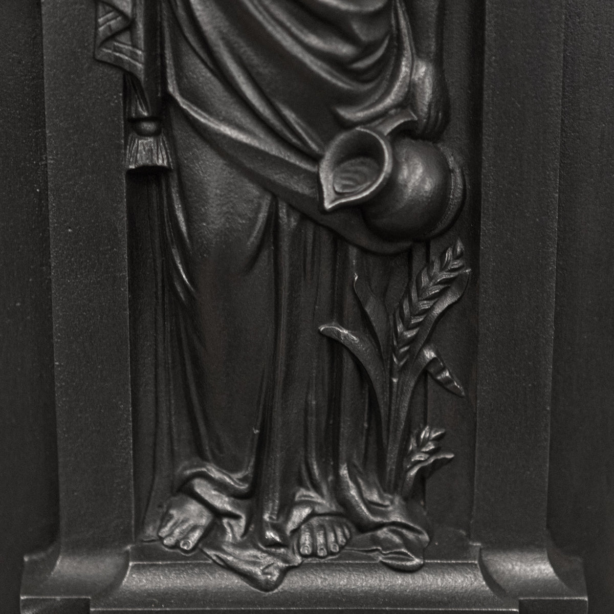 Antique Peace and Plenty Cast Iron Fireplace Surround | The Architectural Forum