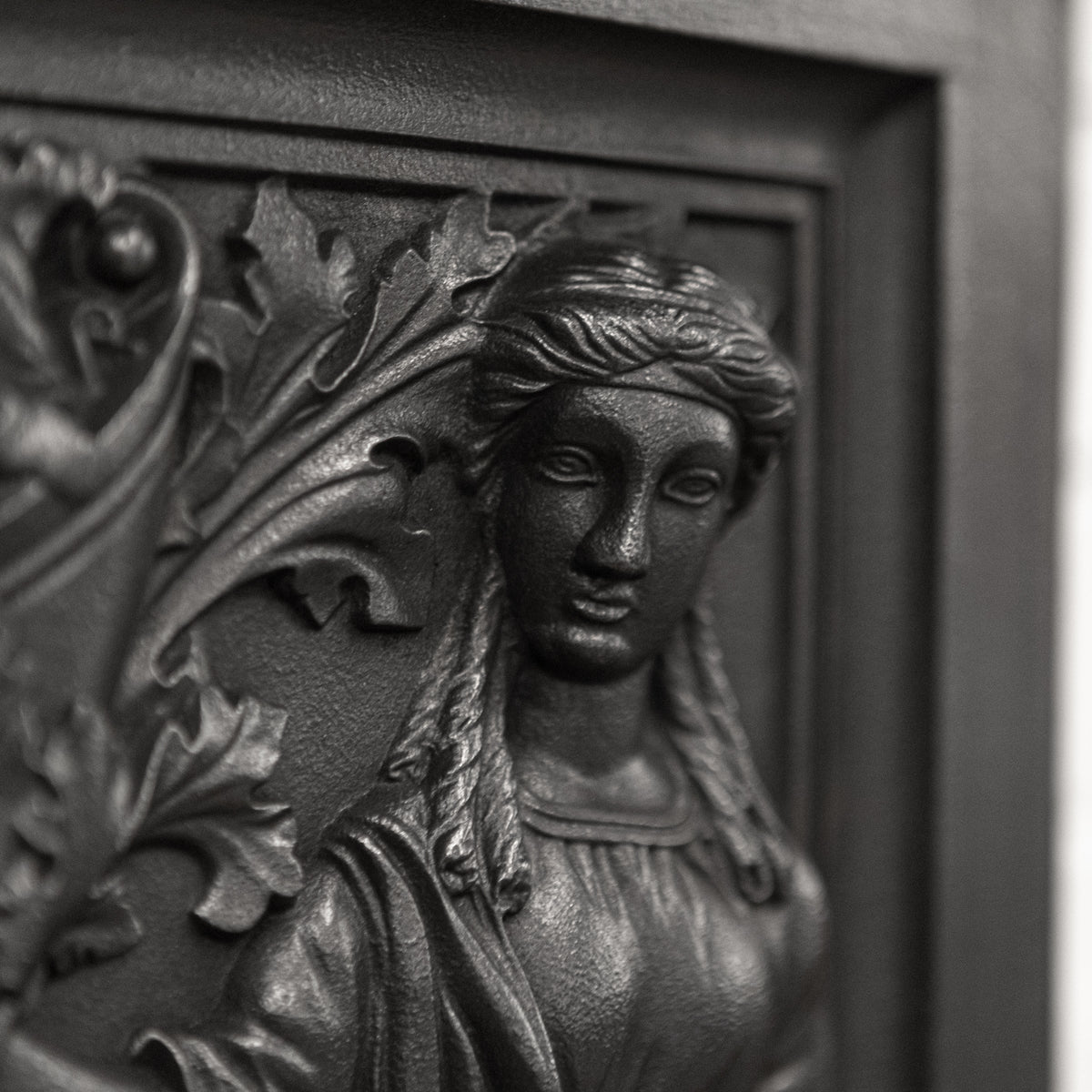 Antique Peace and Plenty Cast Iron Fireplace Surround | The Architectural Forum