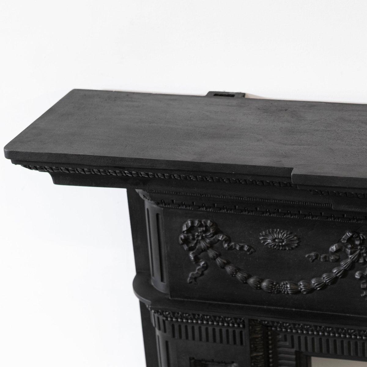 Large Antique Cast Iron Fireplace Surround | The Architectural Forum