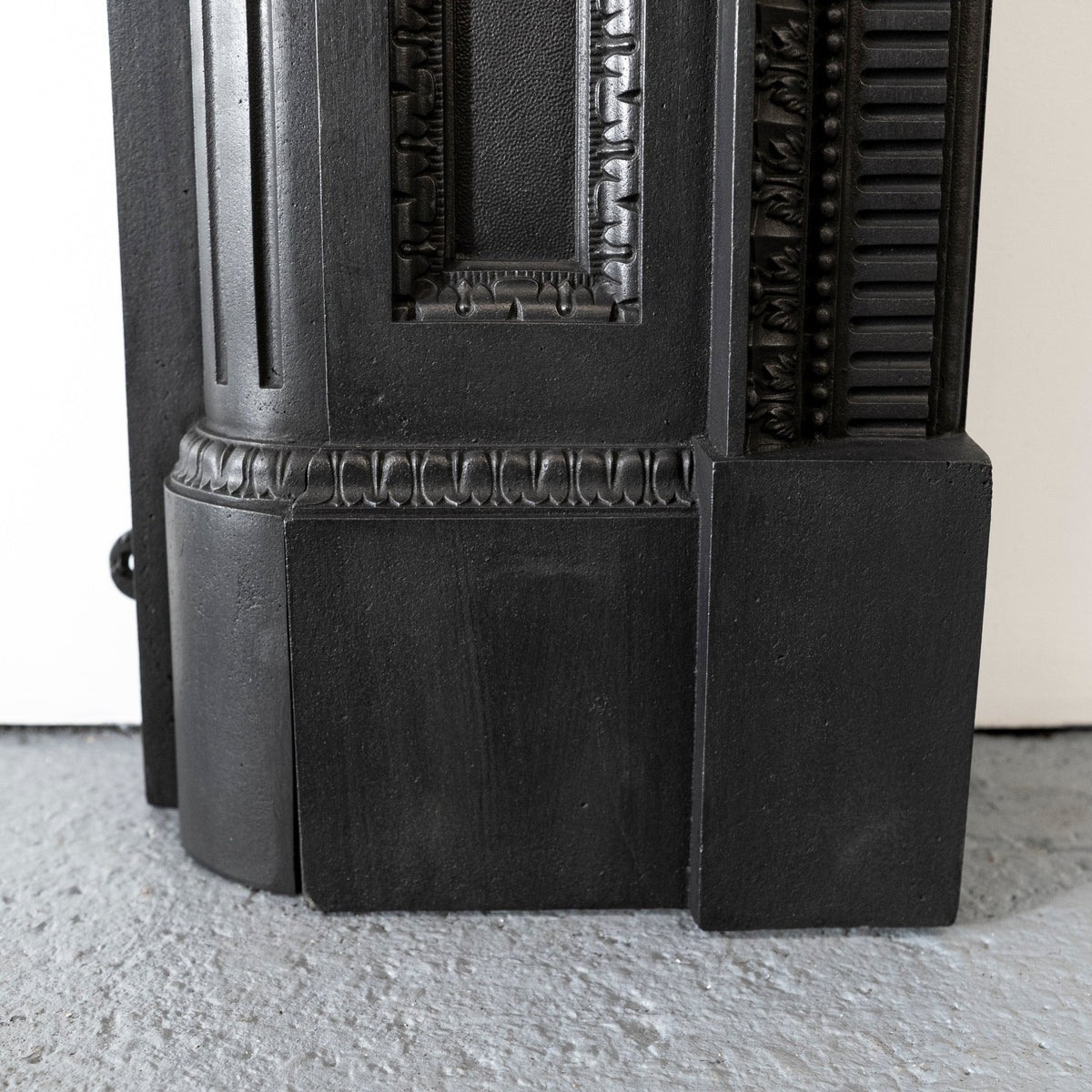 Large Antique Cast Iron Fireplace Surround | The Architectural Forum