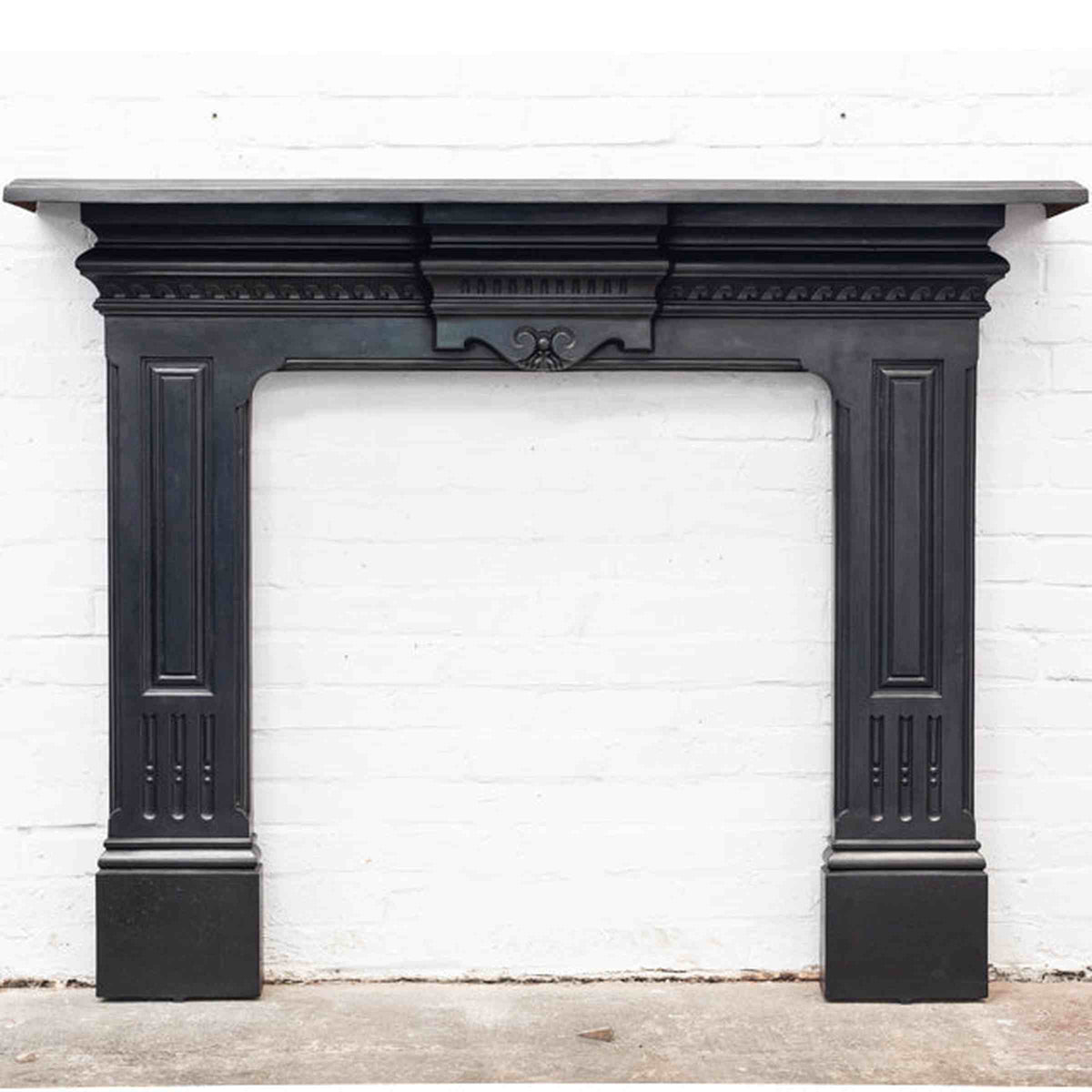 Antique Late Victorian Cast Iron Fireplace Surround | The Architectural Forum
