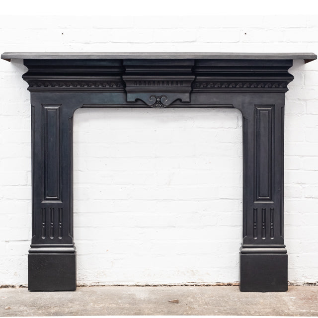 Antique Late Victorian Cast Iron Fireplace Surround | The Architectural Forum