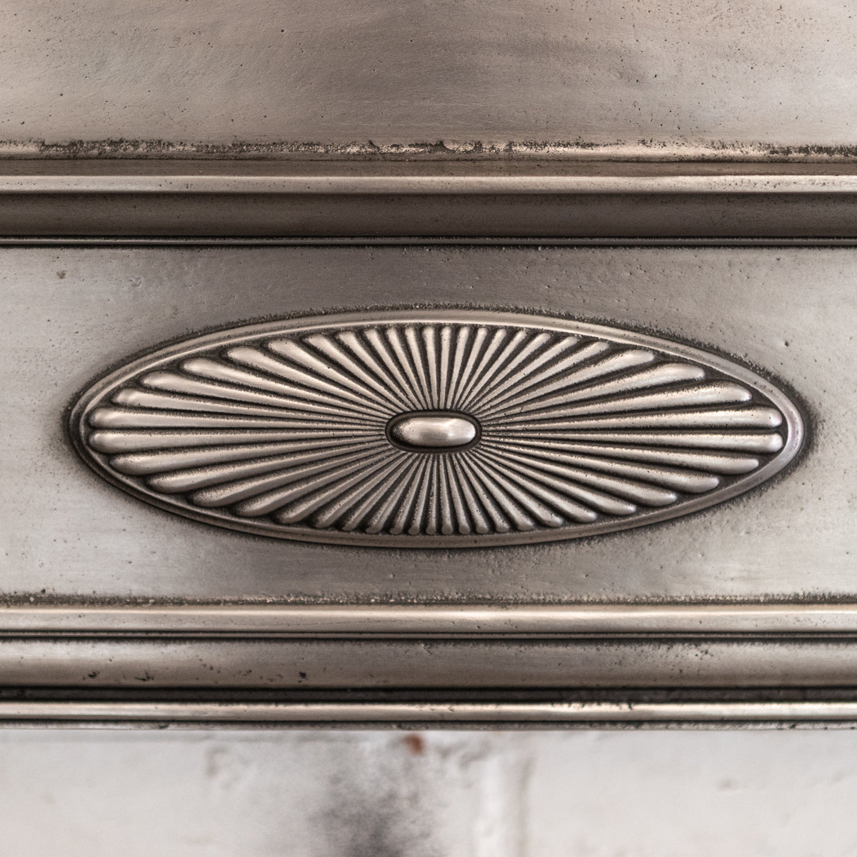 Antique Polished Cast Iron Fireplace Surround | The Architectural Forum