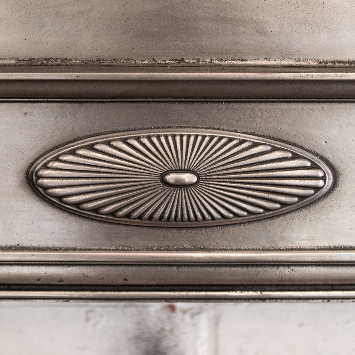 Antique Polished Cast Iron Fireplace Surround | The Architectural Forum
