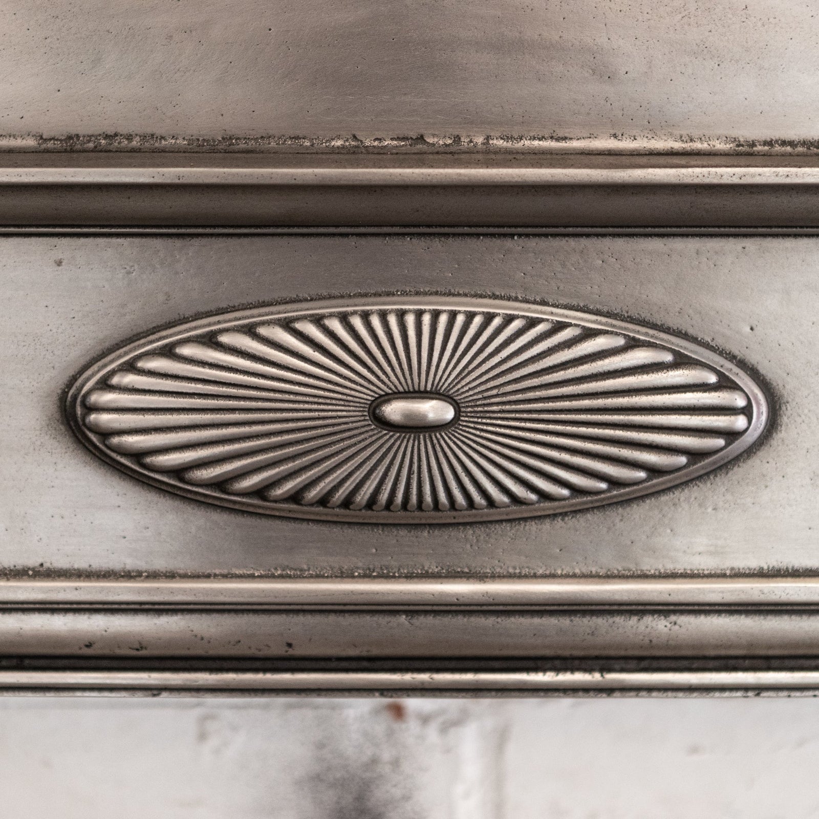 Antique Polished Cast Iron Fireplace Surround | The Architectural Forum