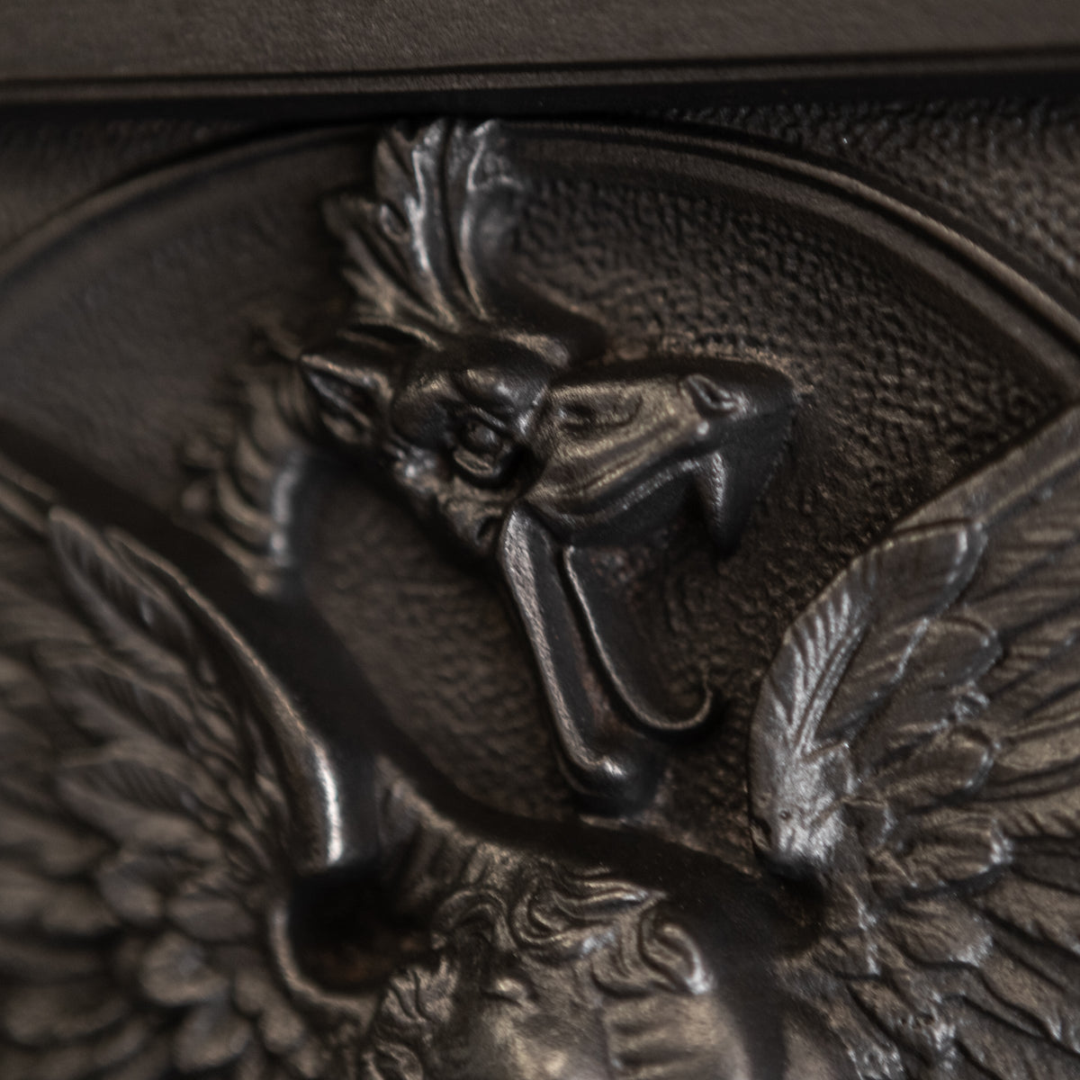 Rare Antique Victorian Cast Iron Fireplace Surround | The Architectural Forum