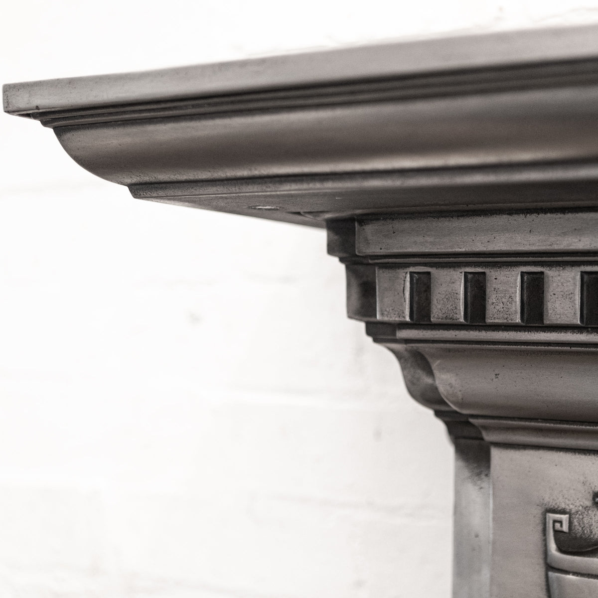 Antique Polished Cast Iron Fireplace Surround | The Architectural Forum