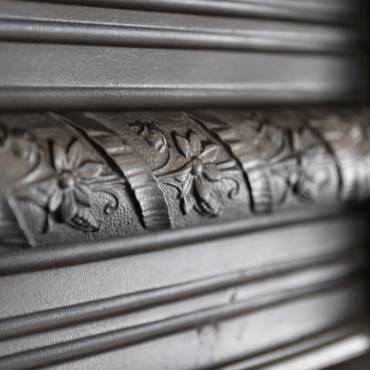 Rare Antique Victorian Cast Iron Fireplace Surround | The Architectural Forum